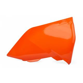 Cache boîte à air Polisport orange KTM | Oxmoto