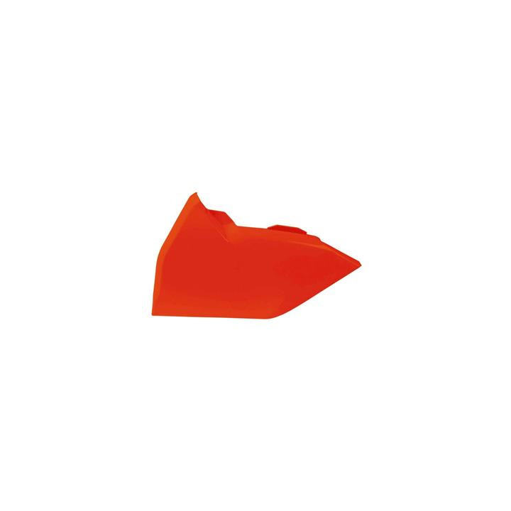 Cache boîte à air gauche Racetech gauche orange fluo KTM