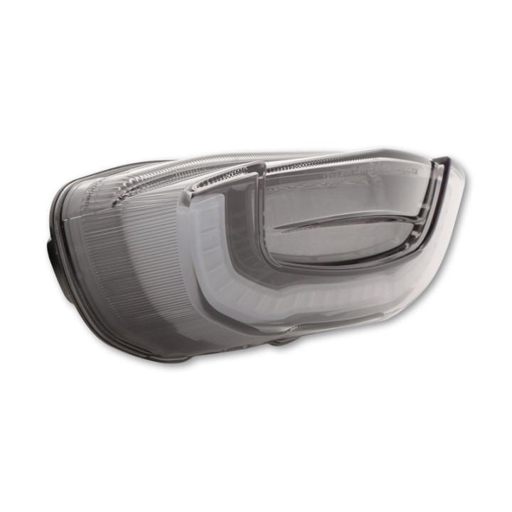 Feu arrière LED style Honda Highsider smart homologué - verre fumé - l'unité 253-402