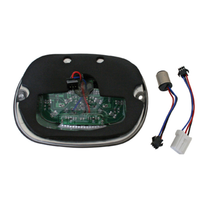 Feu arrière LED style Harley-Davidson Highsider smart homologué - verre fumé - l'unité 253-370