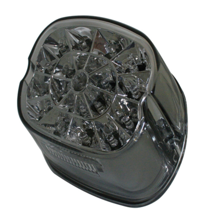 Feu arrière LED style Harley-Davidson Highsider smart homologué - verre fumé - l'unité 253-370