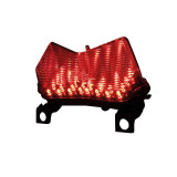 Feu arrière LED style Kawasaki Highsider smart homologué - verre fumé - l'unité 253-218