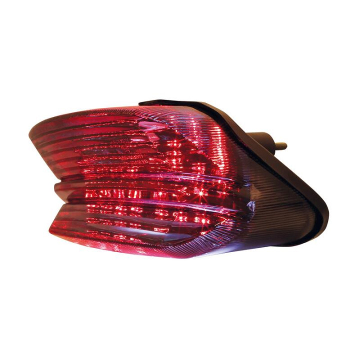 Feu arrière LED style Yamaha Highsider smart homologué - verre fumé - l'unité 253-240