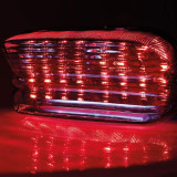 Feu arrière LED style Yamaha Highsider smart homologué - verre fumé - l'unité 253-240