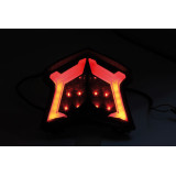 Feu arrière LED style Kawasaki Highsider smart homologué - l'unité 253-399