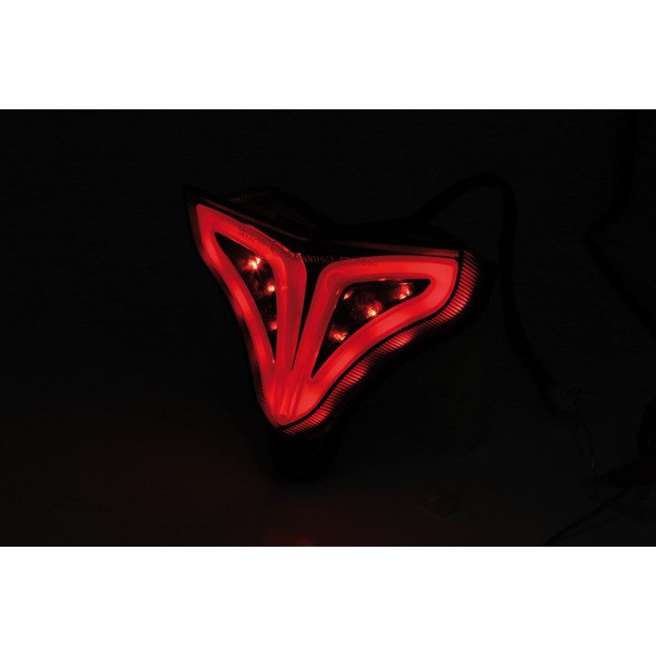 Feu arrière LED style Yamaha Highsider smart homologué - l'unité 253-388