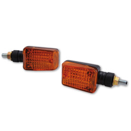 Clignotant Highsider smart Mini homologué - verre orange - la paire 203-811