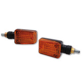 Clignotant Highsider smart Mini homologué - verre orange - la paire 203-811