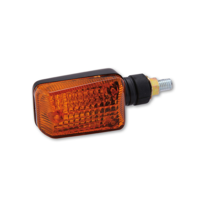 Clignotant Highsider smart Mini homologué - verre orange - la paire 203-811