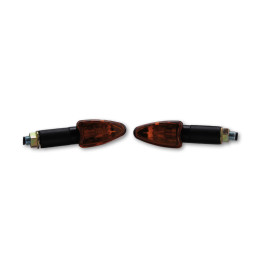 Clignotant Highsider smart Arrow Mini homologué - verre orange - la paire 203-562