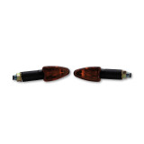 Clignotant Highsider smart Arrow Mini homologué - verre orange - la paire 203-562