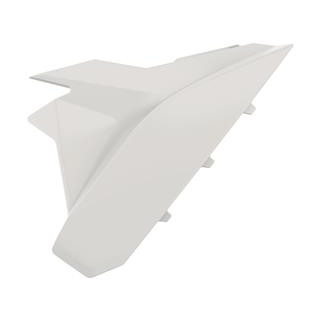 Cache boîte à air Polisport blanc Beta | Oxmoto