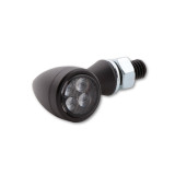 Clignotant LED Highsider smart Sixteen Bullet homologué - verre fumé - la paire 204-372
