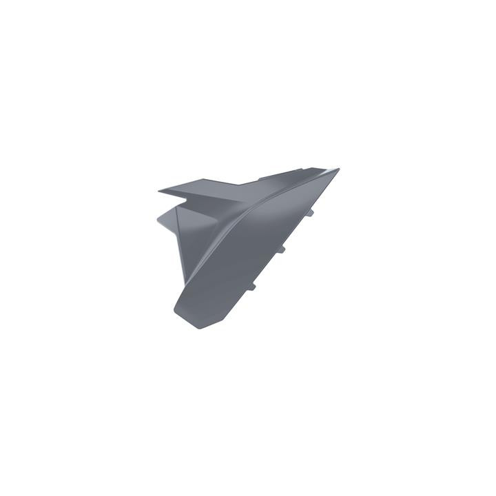 Cache boîte à air Polisport gris Nardo Beta | Oxmoto