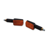 Clignotant Highsider smart Mini homologué - verre orange - la paire 203-830
