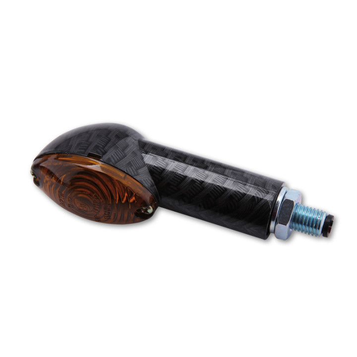 Clignotant Highsider smart Cateye Mini homologué - verre fumé - la paire 203-428