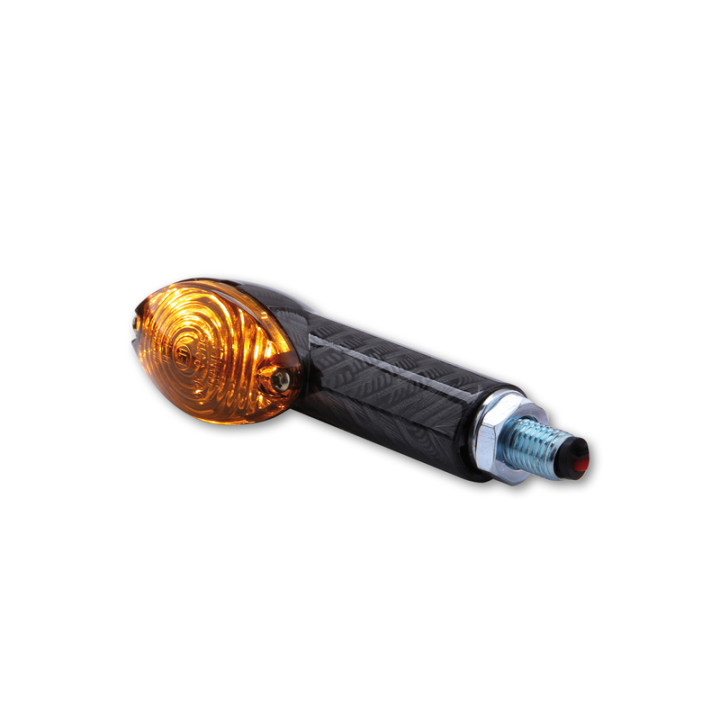Clignotant Highsider smart Cateye Mini homologué - verre fumé - la paire 203-428