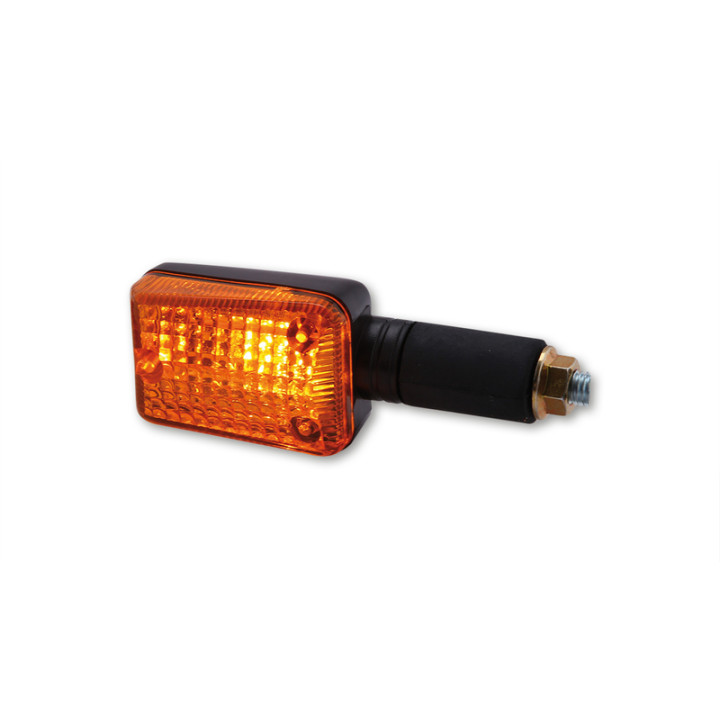 Clignotant Highsider smart Mini homologué - verre orange - la paire 203-830