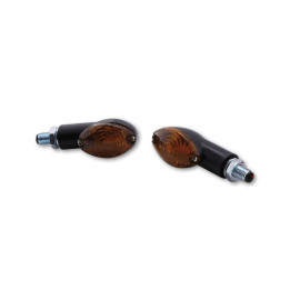 Clignotant Highsider smart Cateye Mini homologué - verre fumé - la paire 203-418