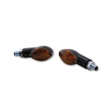 Clignotant Highsider smart Cateye Mini homologué - verre fumé - la paire 203-418