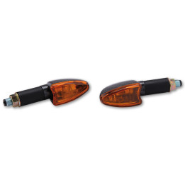 Clignotant Highsider smart Arrow Mini homologué - verre orange - la paire 203-565
