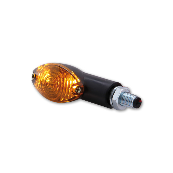 Clignotant Highsider smart Cateye Mini homologué - verre fumé - la paire 203-418