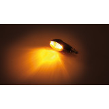Clignotant Highsider smart Cateye Mini homologué - verre fumé - la paire 203-418