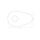 Plaques de montage Highsider smart Indy 207-140 | Oxmoto