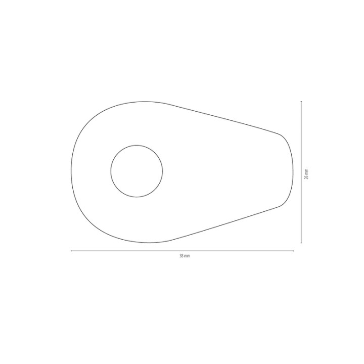 Plaques de montage Highsider smart Indy 207-140 | Oxmoto