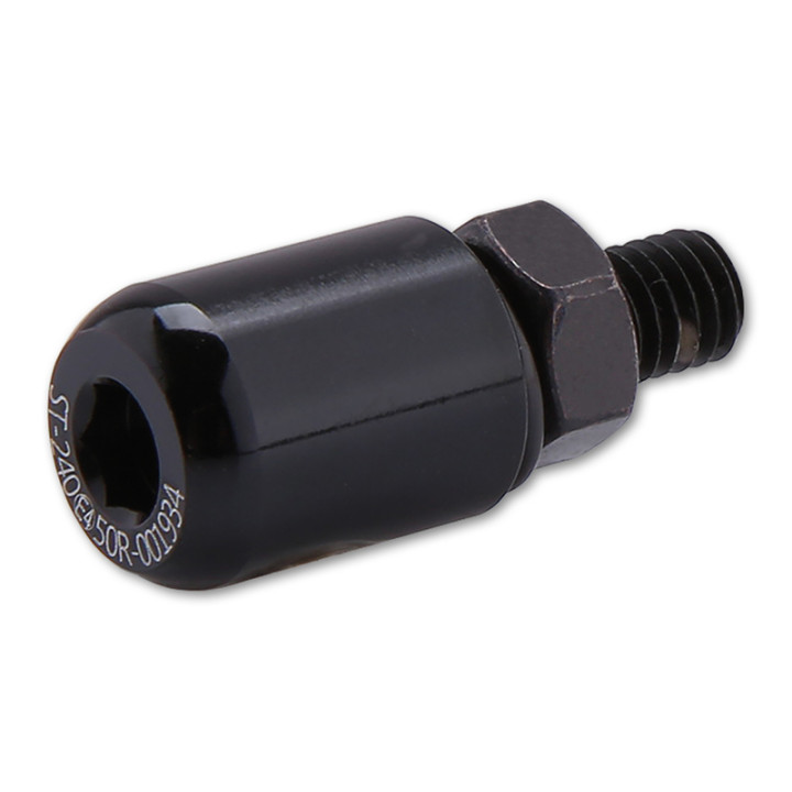 Éclairage de plaque LED Highsider smart - noir - à l'unité 256-061