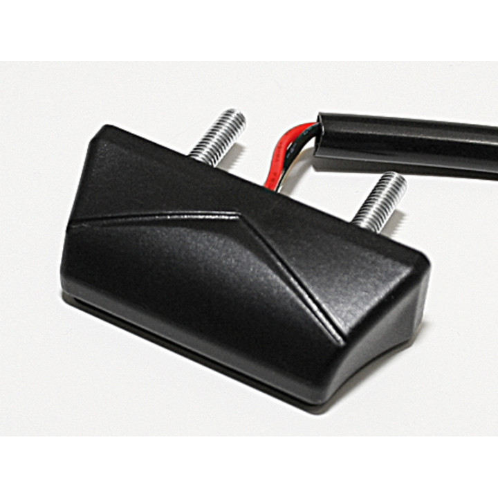 Éclairage de plaque LED Highsider smart - noir - à l'unité 256-011