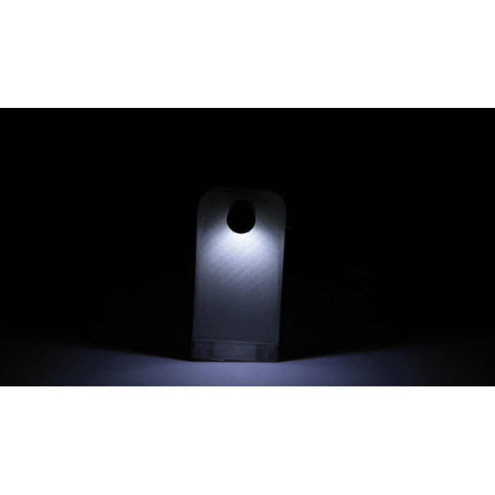 Éclairage de plaque LED Highsider smart - noir - à l'unité 256-061