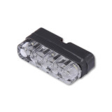 Éclairage de plaque LED Highsider smart Mini - noir - à l'unité 256-035