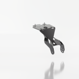 Support de plaque Highsider pro Akron-RS - Suzuki 1108294