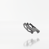 Support de plaque Highsider pro 1146804 | Oxmoto