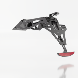 Support de plaque Highsider pro 1139916 | Oxmoto