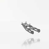 Support de plaque Highsider pro Akron-RS - KTM 1108132