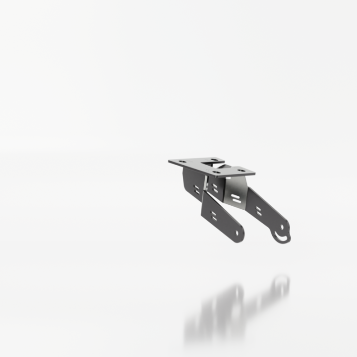 Support de plaque Highsider pro Akron-RS 1148742 | Oxmoto