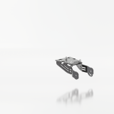 Support de plaque Highsider pro Akron-RS - Honda 280-610HP