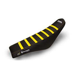 Housse de selle Blackbird zebra noir/jaune Husqvarna tc125/fc250