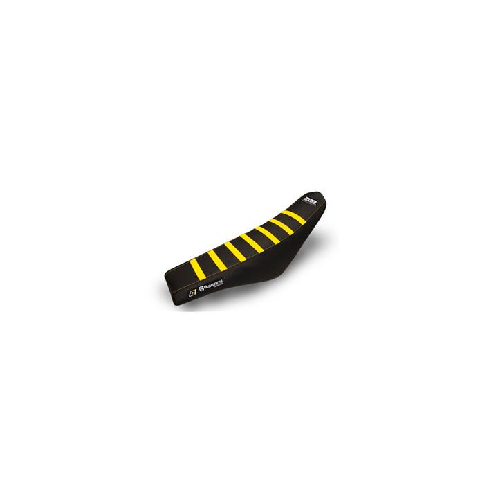 Housse de selle Blackbird zebra noir/jaune Husqvarna tc125/fc250