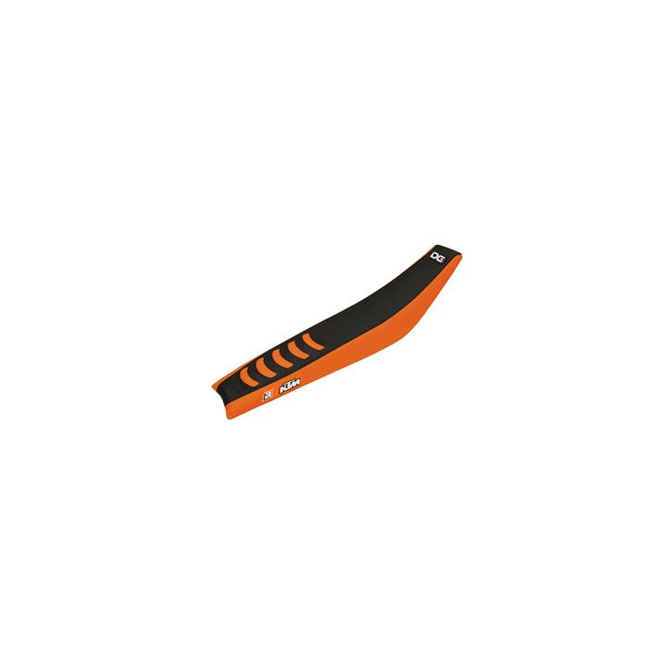 Housse de selle Blackbird double grip 3 noir/orange KTM 1054373