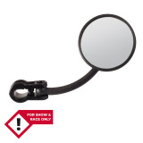 Rétroviseur de guidon Highsider smart Enduro - noir | Oxmoto