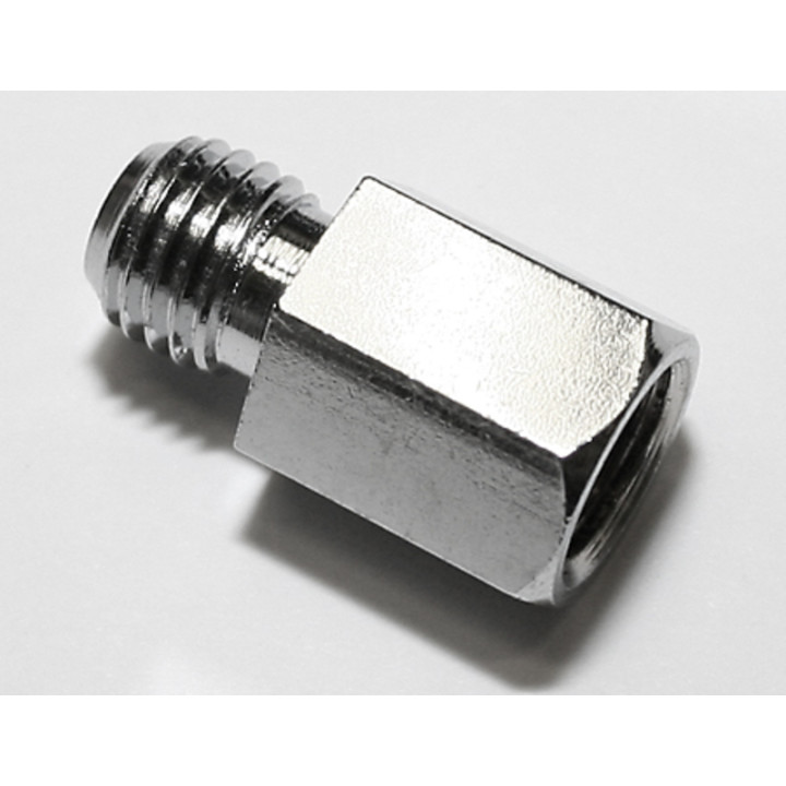 Adaptateur de rétroviseur Highsider smart M10 filetage à droit M10 - chromé