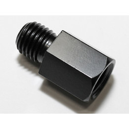 Adaptateur de rétroviseur Highsider smart M10 filetage à droit M10 - noir