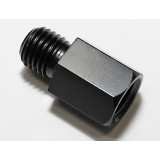 Adaptateur de rétroviseur Highsider smart M10 filetage à droit M10 - noir