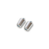Embouts de guidon Highsider smart pour guidons originaux - chromé