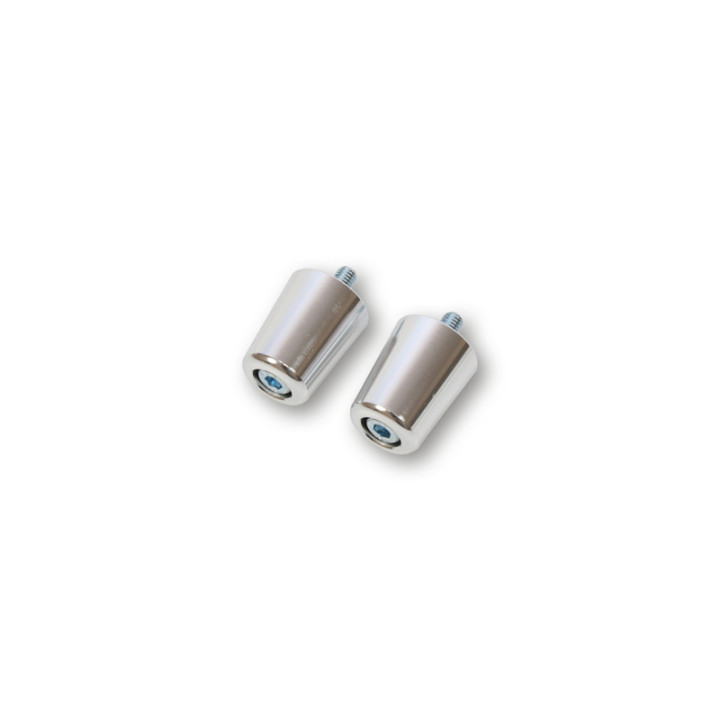 Embouts de guidon Highsider smart pour guidons originaux - chromé