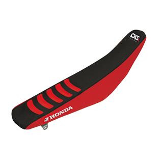 Housse de selle Blackbird Double Grip 3 noir/rouge Honda CRF450R