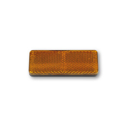 Catadioptre de fourche Highsider smart - jaune | Oxmoto